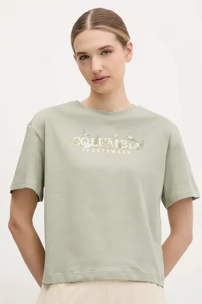 Bavlnené tričko Columbia Rolling Bend