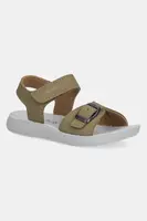 Detské nubukové sandále Geox LIGHTFLOPPY