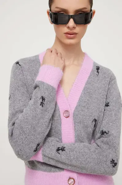 Vlnený kardigán GCDS