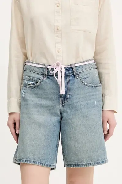 Rifľové krátke nohavice Hollister Co.