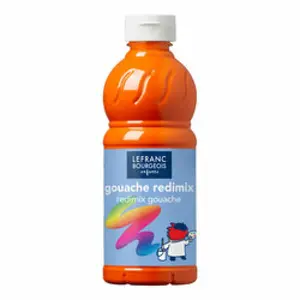 Temperová barva Lefranc Redimix 500ml – 003 Brilliant Orange