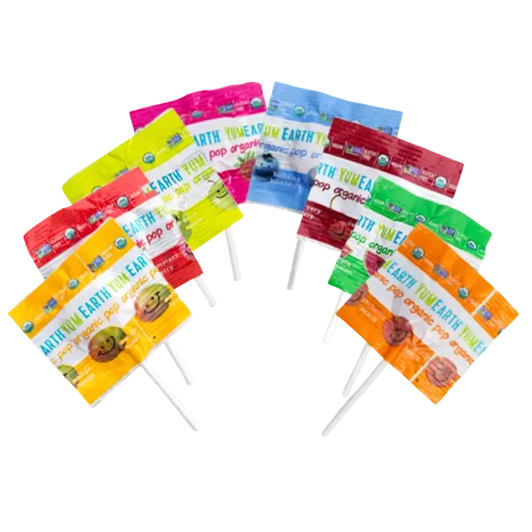 YUMEARTH BIO Ovocná lízátka - velké balení 100 ks