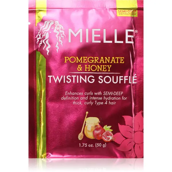Mielle Pomegranate & Honey Twisting Soufflé krém na vlasy pro vlnité a kudrnaté vlasy 50 g