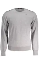 Šedý pánský svetr K-WAY