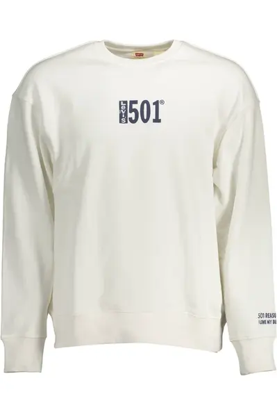Bílá pánská mikina LEVI'S