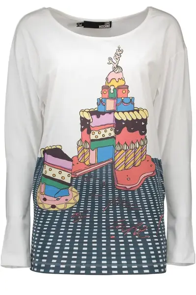 Dámské triko s dlouhým rukávem LOVE MOSCHINO