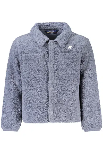 K-WAY MEN'S SPORTS JACKET BLUE