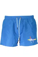 KARL LAGERFELD BEACHWEAR SWIMSUIT PART UNDER MAN BLUE