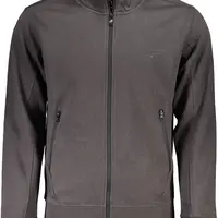 US GRAND POLO MEN'S GRAY ZIP SWEATSHIRT