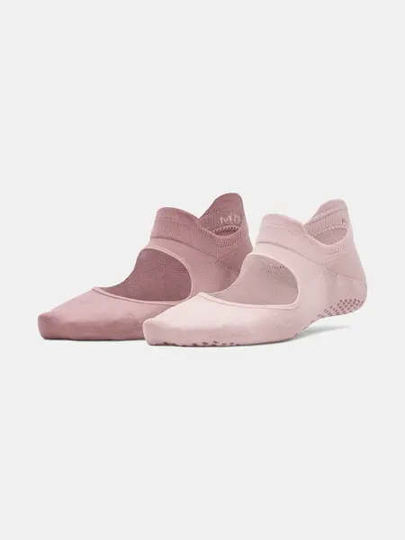 Dámské ponožky Under Armour UA Breathe Balance 2pk-PNK - Dámské