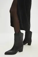 Kožené kovbojské topánky Answear.LAB