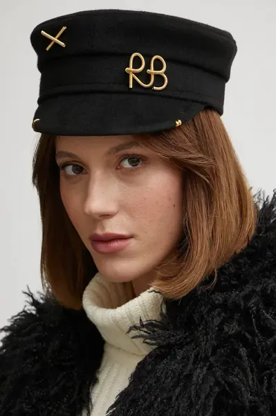 Vlnená čiapka Ruslan Baginskiy Ruslan Baginskiy Piercing-inspired Baker Boy Cap