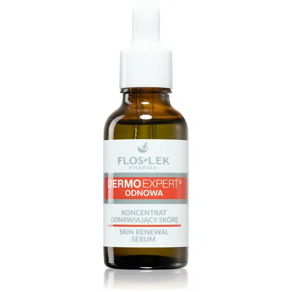 FlosLek Pharma DermoExpert Concentrate obnovujúce pleťové sérum na tvár, krk a dekolt 30 ml