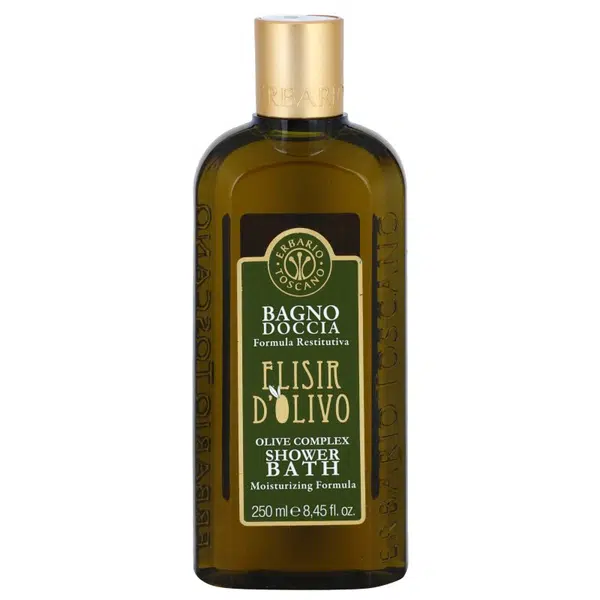 Erbario Toscano Elisir D'Olivo sprchový a kúpeľový gél s hydratačným účinkom 250 ml