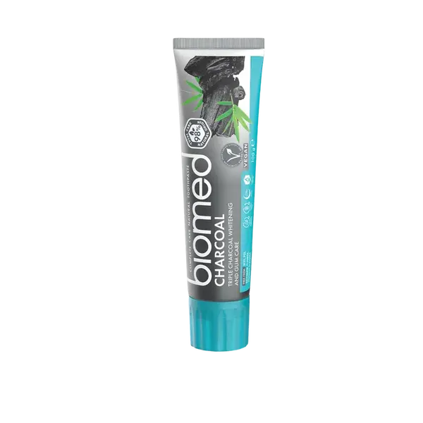 BIOMED Charcoal Zubná pasta s prírodným uhlím 100 g