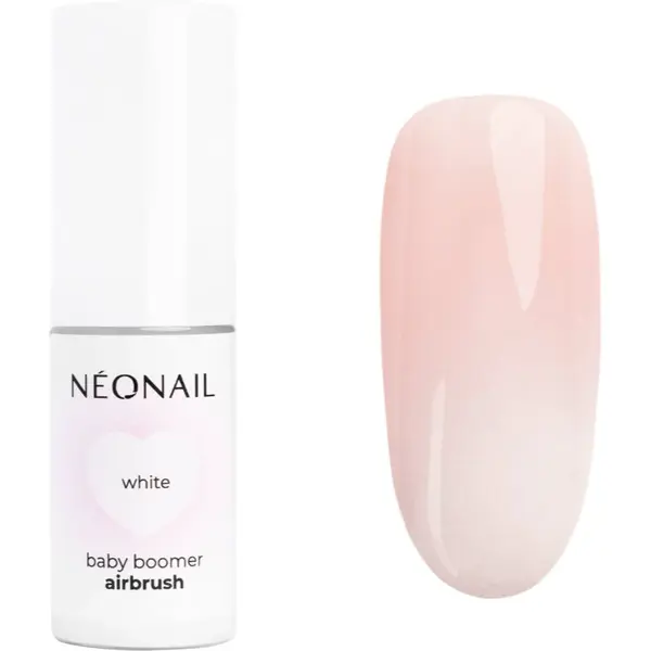 NEONAIL Baby Boomer Airbrush farebný púder na nechty odtieň White 5 g