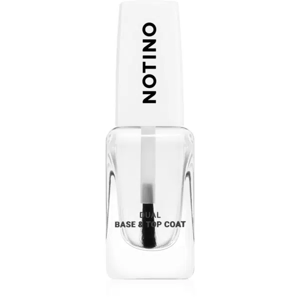Notino Nail Care Dual base & Top coat podkladový a vrchný lak na nechty 10 ml