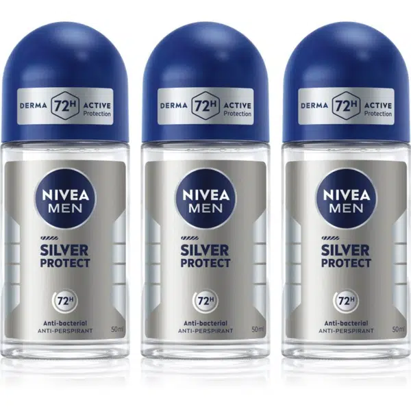NIVEA MEN Silver Protect antiperspirant roll-on 48h