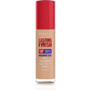 Rimmel Lasting Finish 35H Hydration Boost hydratačný make-up SPF 20 odtieň 160 Vanilla 30 ml