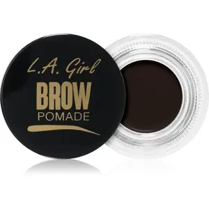 L.A. Girl Cosmetics Brow Pomade pomáda na obočie odtieň Soft Black 3 g