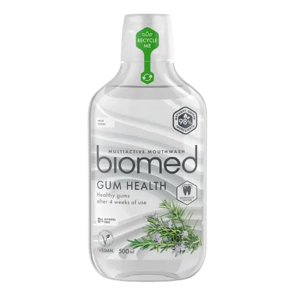 BIOMED Ústna voda pre zdravie ďasien 500 ml