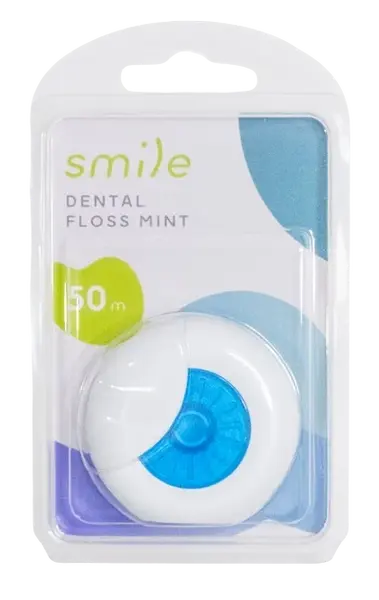 SMILE dentálna niť mäta 50 m