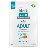 Brit Care Dog Grain-free Adult Salmon 3 kg | Granule pre psov