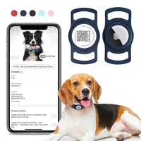 PawView inteligentná známka pre psy s držiakom Airtag - Modrá