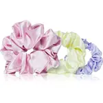 BrushArt Daisy Dreams Satin Scrunchies Set gumičky do vlasov 3 ks