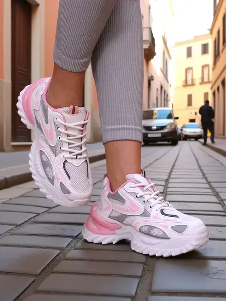 Resti Women's Patent Sneakers Leysi