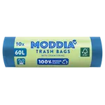 MODDIA Odpadkové vrecia so zaťahovacou páskou 10 x 60 l