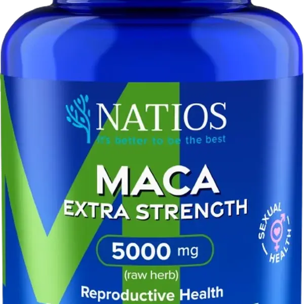 NATIOS Maca Extra Strength 5000 mg 90 kapslí