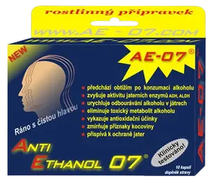 ANTI ETHANOL 07 AE-07 10 kapsúl