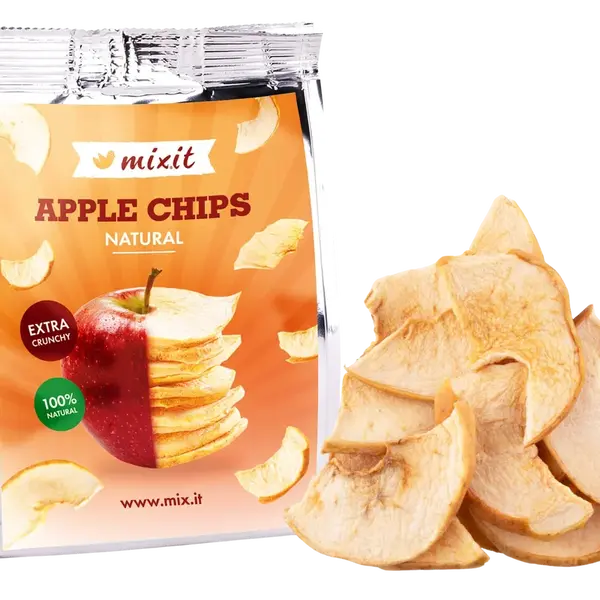 MIXIT Jablkové chipsy natural do vrecka 35 g