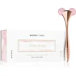 KORIKA Tools 3D Face Roller Rose Jade Stone masážny valček na tvár Rose Jade Stone