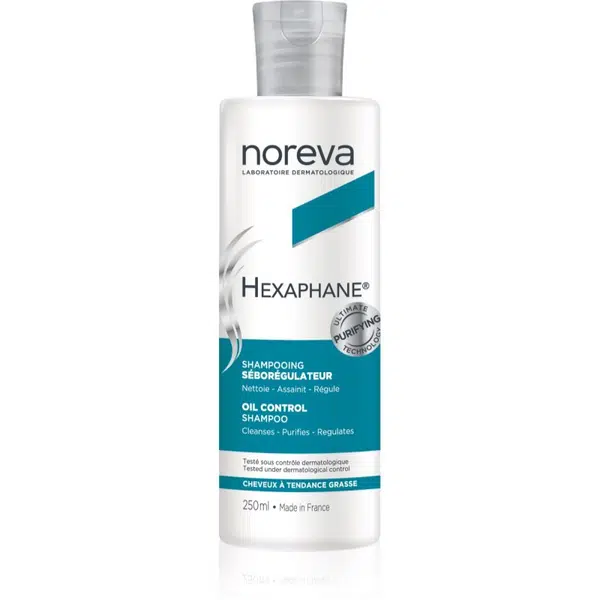 Noreva Hexaphane Oil Control Shampoo šampón pre mastnú vlasovú pokožku 250 ml