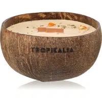 Tropicandle Sandalwood & Tangerine vonná sviečka s dreveným knotom 350 ml