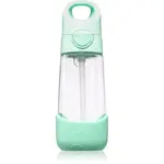 B.Box Bottle with Straw fľaša s rúrkou Spearmint 450 ml