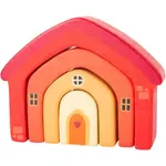 Small foot Wooden Building Blocks House aktivity hračka z dreva 12 m+ 4 ks