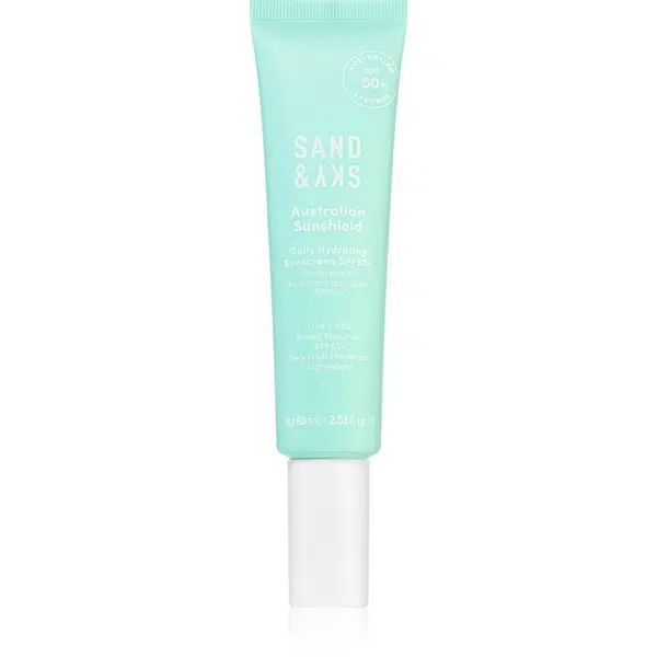 Sand & Sky Australian Sunshield Daily Hydrating Sunscreen SPF50+ ľahký ochranný krém na tvár SPF 50+ 60 ml
