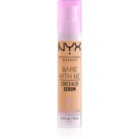 NYX Professional Makeup Bare With Me Concealer Serum hydratačný korektor 2 v 1 odtieň 5.5 Medium Golden 9,6 ml