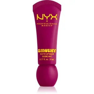NYX Professional Makeup Smushy Matte Lip Balm balzam na pery s matným efektom odtieň Silly Sippin' 8 ml