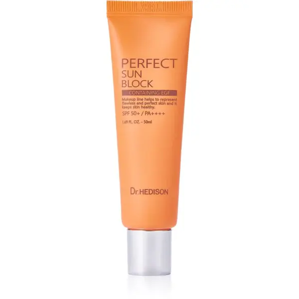 Dr. HEDISON Perfect Sun Block SPF 50+ opaľovací krém s vyživujúcim účinkom SPF 50+ 50 ml
