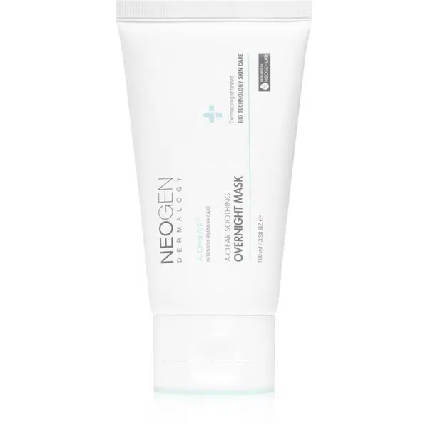 Neogen Dermalogy A-Clear Soothing Overnight Mask upokojujúca maska pre problematickú pleť, akné 100 ml