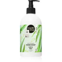 Organic Shop Organic Aloe & Milk Ošetrujúce tekuté mydlo na ruky 500 ml