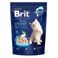 Brit Premium Cat by Nature Kitten Chicken 1,5 kg | Granule pre mačky
