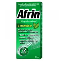AFRIN 0,5 mg/ml nosový sprej s mentolom 15 ml