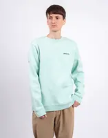 Patagonia Fitz Roy Icon Uprisal Crew Sweatshirt Rinsed Green L