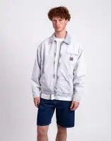 Carhartt WIP OG Detroit Jacket Black/Black chalk wash XL