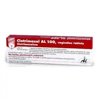 CLOTRIMAZOL AL 100 mg vaginálne tablety 6 kusov